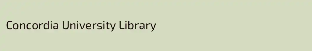 Concordia University Library